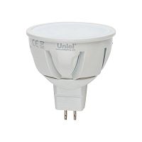 Лампа светодиодная (низковольтная) Uniel LED-MR16-5W/NW/GU5.3/FR ALP01WH 12В 5Вт 4200К картинка 